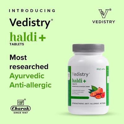 Vedistry Haldi+ Tablet 60's - Pure Herbs