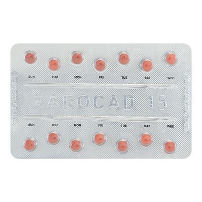 XAROCAD 15 Tablet 14's - Blood Clot-Ant