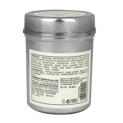 Khadi Natural Herbal Face Scrub - Rose & Papaya 50 gm - Face Scrubs