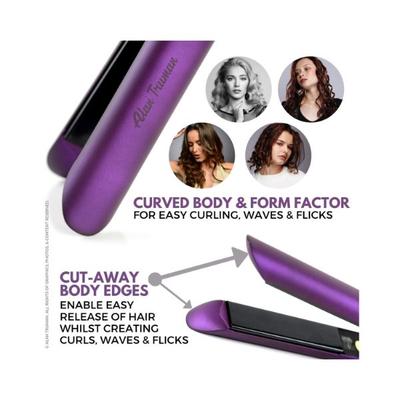 Alan Truman At-100 Tourmaline Ceramic Straightener - Purple 1's - Straighteners