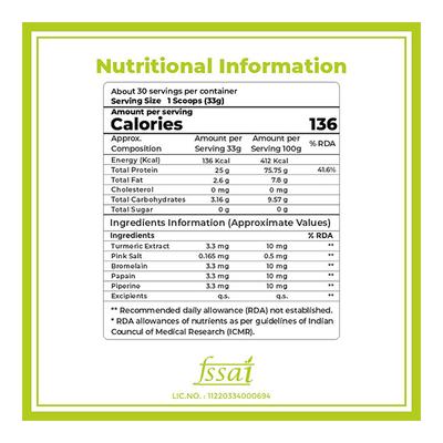 Boldfit Vegan Protein Powder - Cafe Mocha Flavour 1 kg - Protein Drink