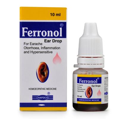 Hapdco Ferronol Ear Drop 10 ml - Homeopathic Drops