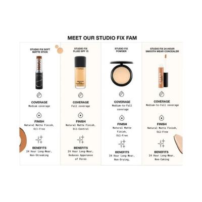 M.A.C Studio Fix Powder Plus Foundation - NC 43.5 15 gm - Foundation