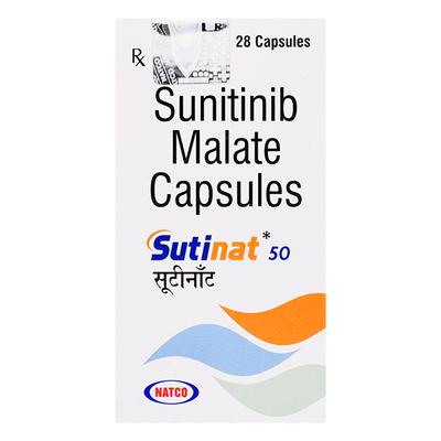 SUTINAT 50 Capsule 28's - Cancer Oncology-Tar