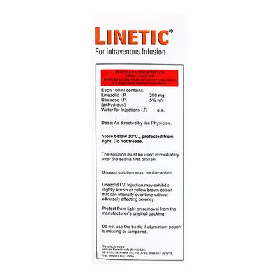 Lineca Injection 300ml - Bacterial Infections-OAB
