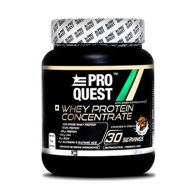 Proquest Whey Protein Concentrate - Cookies N Cream Flavour 1 kg - Whey Proteins