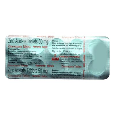 ZINCOMANIA Tablet 10's - Supplements-Vam