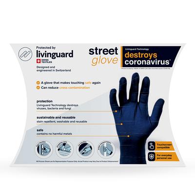 Livinguard Street Cotton Gloves (L) - Women's (One Pair) - Surgical Consumable