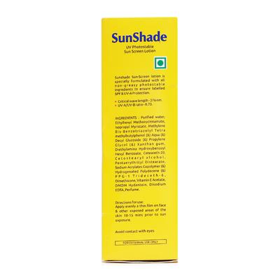 Sunshade Spf 30 Pa+++ Sun Screen Lotion 100ml - Sunscreen Preparations-Emo