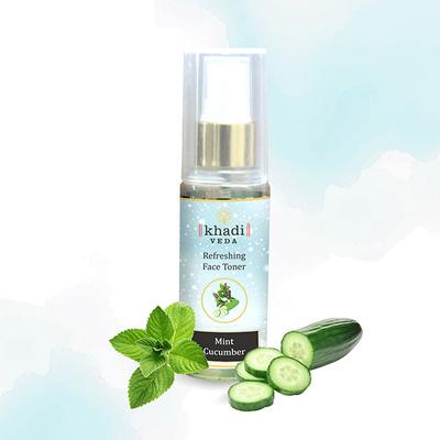 Khadi Veda Mint Cucumber Refreshing Face Toner 100 ml - Toners