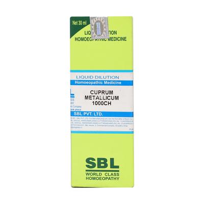 SBL Cuprum Metallicum 1M Liquid 30 ml - Dilutions