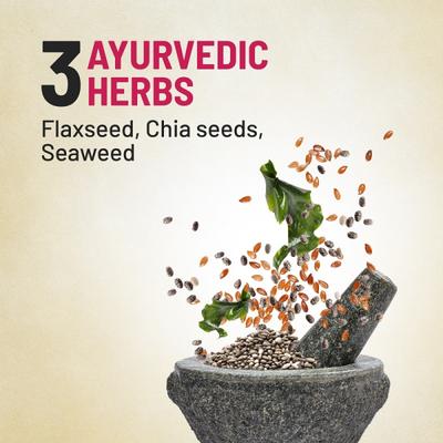 Gynoveda Ayurvedic Omega 3 Capsule (Pack of 3 x 30's) - Omega Fish Oil Fatty Acids