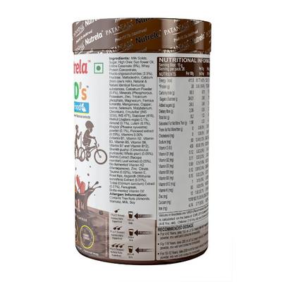 Patanjali Nutrela Kid's Superfood Powder - Chocolate 400 gm - Nutritional Supplement