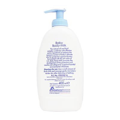 SEBAMED BABY BODY MILK Lotion 400ml - Creams, Lotions & Oils