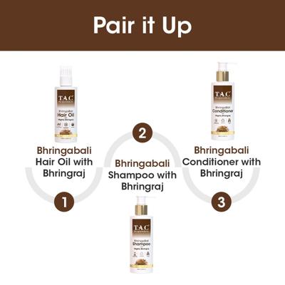 TAC The Ayurveda Co. Bhringabali Hair Oil with Mighty Bhringraj 100 ml - Hair Oils