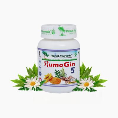 Planet Ayurveda RumoGin 5 Capsules 60's - Speciality Medicines