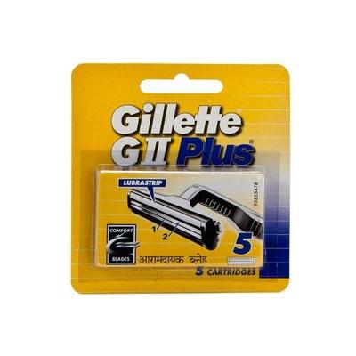 Gillette Gii Plus Cartridges 5's - Shavers