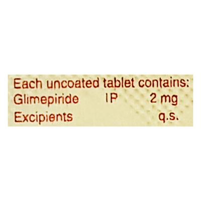 Bepride 2mg Tablet 10'S - Diabetes-Ant