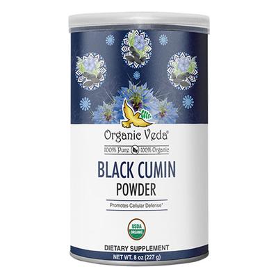 Organic Veda Black Cumin Powder 227 gm - Pure Herbs