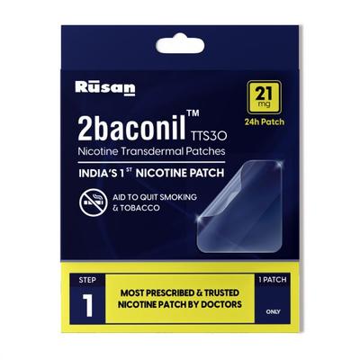 2baconil TTS30 21mg Nicotine Transdermal Patches - Nicotine Patch