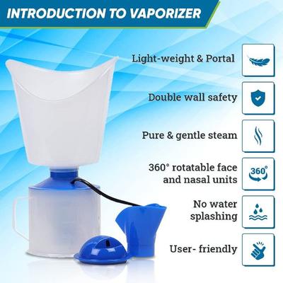 Carent Premium 3 in1 Steamer Vaporiser - White 1's - Respiratory Care Devices