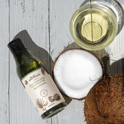 Satthwa Light & Nourishing Fractionated Coconut Oil 150 ml - Carrier Oils