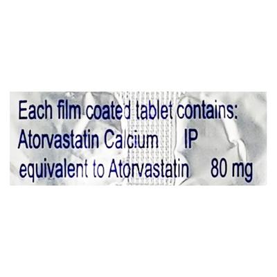 PLEOPILL 80mg Tablet 10's - High Cholesterol-Dys