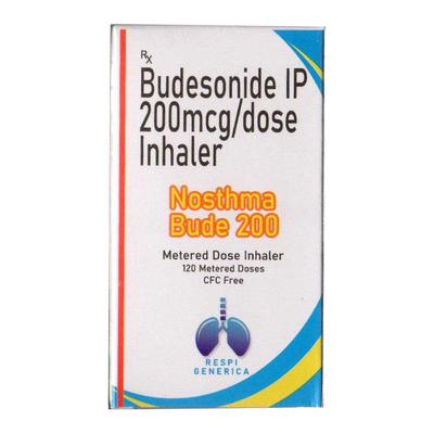 NOSTHMA BUDE 200 CFC FREE Inhaler 120md - Asthma/COPD-Ast