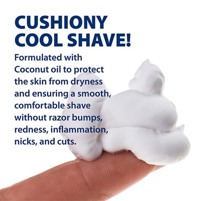 LetsShave Shave Foam - Coconut Oil & Menthol 200 gm - Shaving Creams