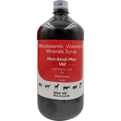 Vet Mankind Nurokind - Plus Vet Syrup 1000 ml - Feed Supplement