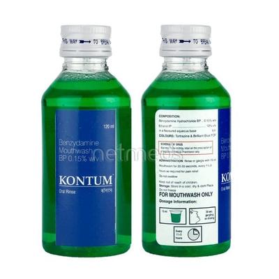 Kontum Mouth Wash 120ml - Oral Care - P-Mou
