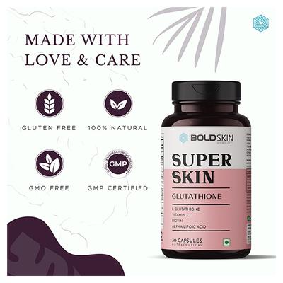 Boldskin Super Skin Glutathione Capsule 30's - Multi-Vitamins