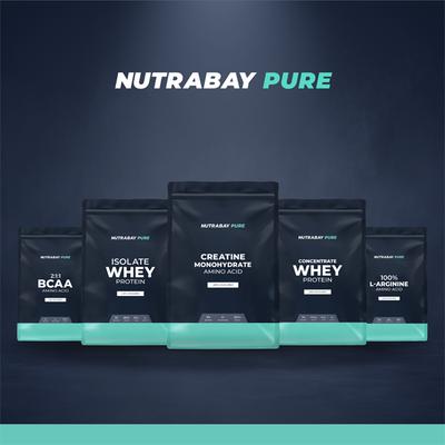 Nutrabay Pure Creatine Monohydrate Amino Acid Powder - Unflavoured 250 gm - Amino Acids