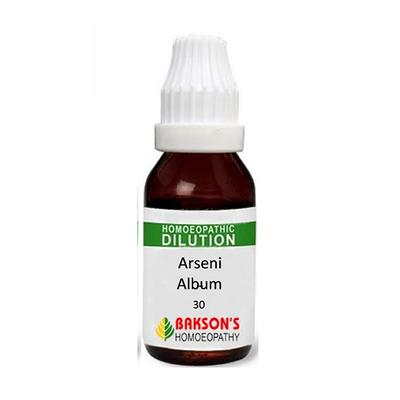 Bakson's Arsenic Album 30 CH Liquid 30 ml - Dilutions