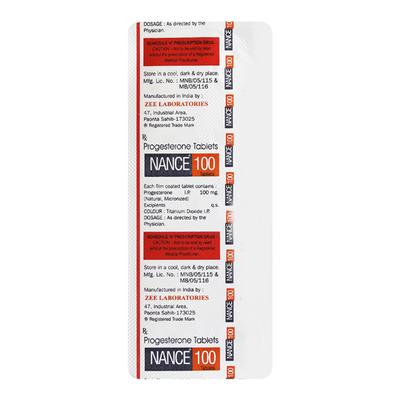 NANCE 100mg Tablet 10's - Hormonal Therapy-Oes