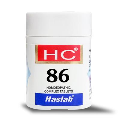 Haslab HC 86 (Homeopathic Complex) Tablet 20 gm - Homeopathic Complex Tablet