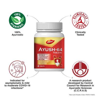 Dabur Ayush-64 Tablet 60's - Health Products