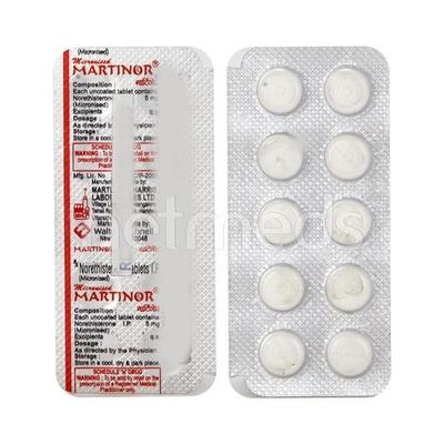 Martinor Tablet 10'S - Hormonal Therapy-Oes