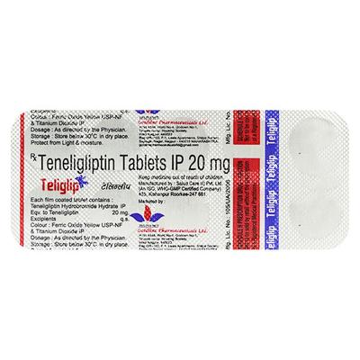 Teliglip 20Mg Tablet 10's - Diabetes-Ant