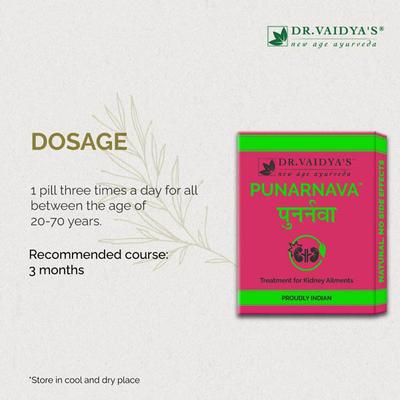 Dr. Vaidya's Punarnava Pills (Pack of 3 x 24's) - Speciality Medicines