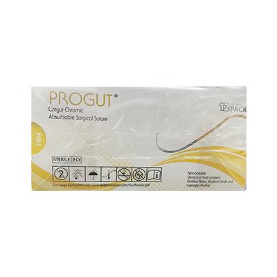 Dolphin Progut Catgut Chromic Suture (FS 4259) (76 cm) (Size 1) - Sutures