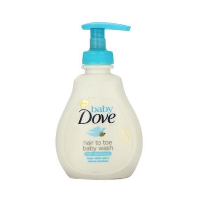Baby Dove Rich Moisture Hair to Toe Baby Wash 200 ml - Baby Shampoo