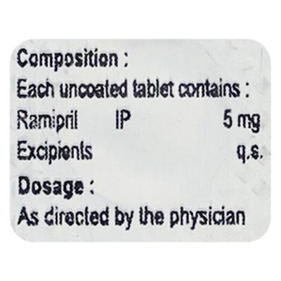 Eldapril 5mg Tablet 10'S - Hypertension-ACE