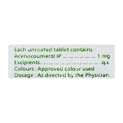 ALTROM 1gm Tablet 10's - Blood Clot-Ant