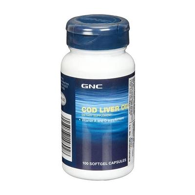 GNC Cod Liver Oil Softgels 100's - General Health