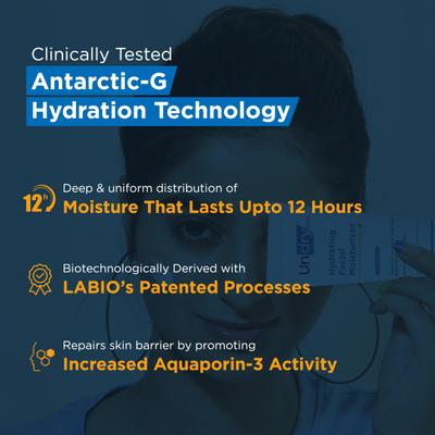 Undry Clinic Hydrating Facial Moisturizer SPF 30+ For Dry Skin 80 ml - Face Moisturizers