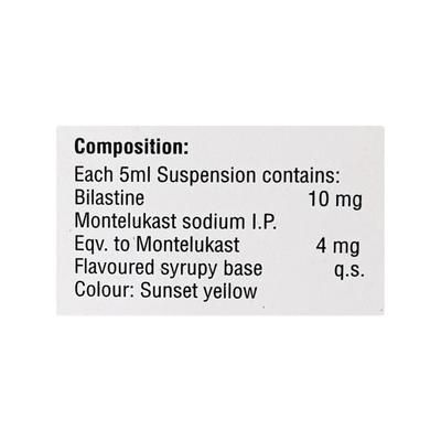 BILALIFE M DELICIOUS MANGO FLAVOUR Suspension 60ml - Allergies-Ant