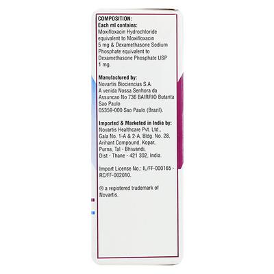 VIGADEXA Ophthalmic Solution 5ml - Eye Infections-Eaa