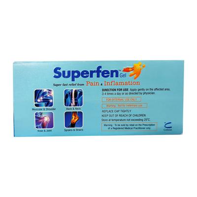 SUPERFEN Gel(Topical) 30gm - Pain relief-Nsa