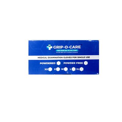 Grip-o-Care Latex Examination Gloves (M) 100's - Surgical Consumable